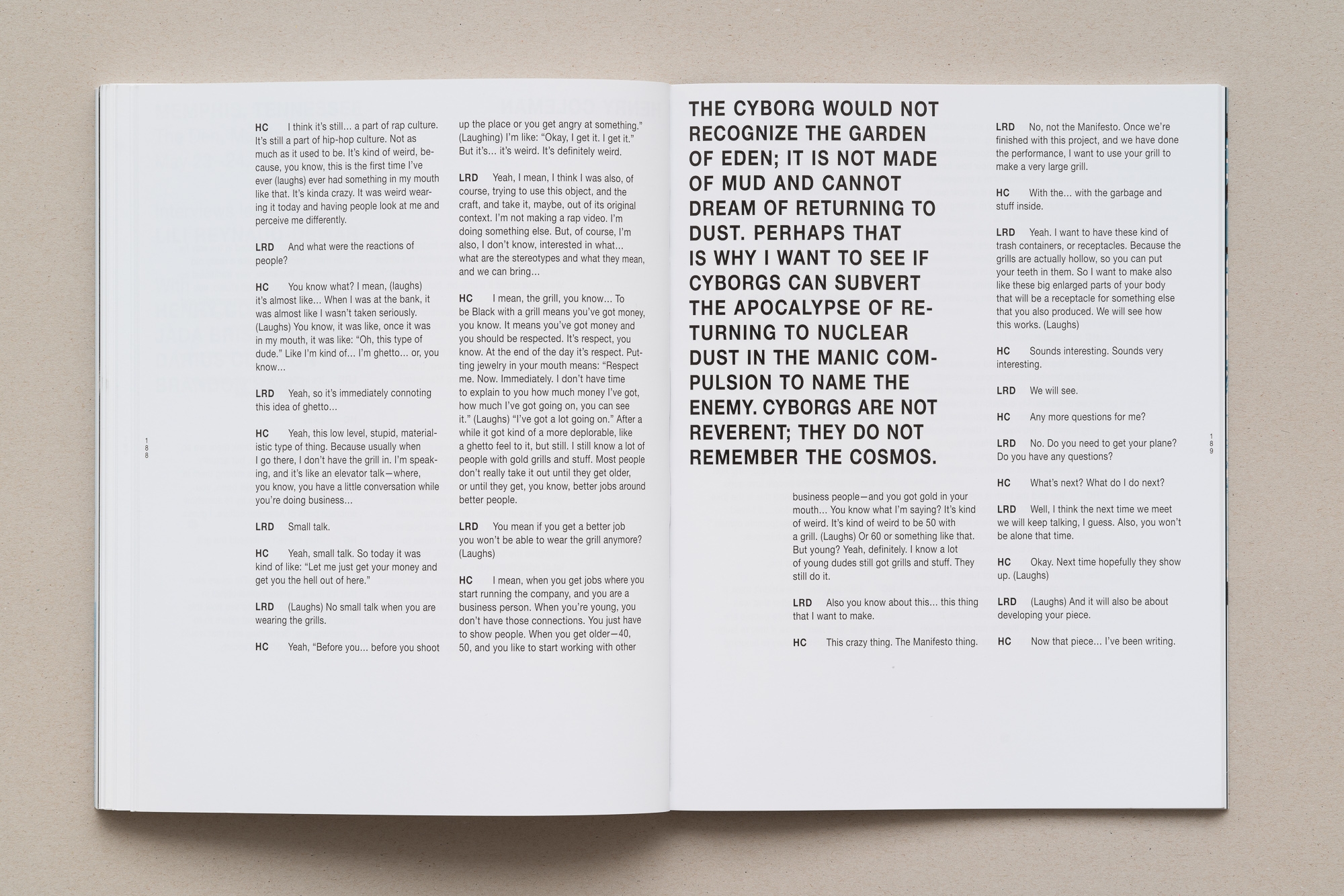 Teeth, Gums, Machines, Future, Society | Lili Reynaud Dewar | Photo: Gunnar Meier