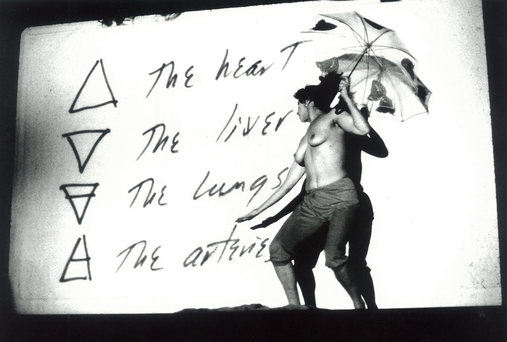 Carolee Schneemann. Foto: Wim Riemens | Fresh Blood – a dream morphology | Carolee Schneemann