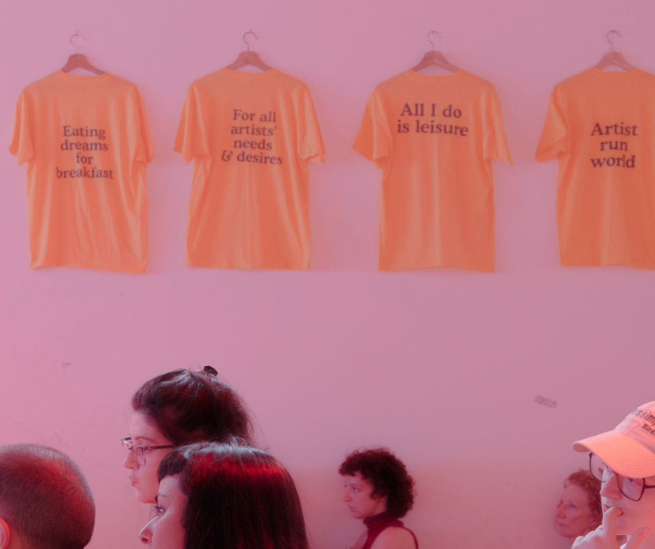 Foto: Lukas Neven | Workshop For All Artists' Needs & Desires*