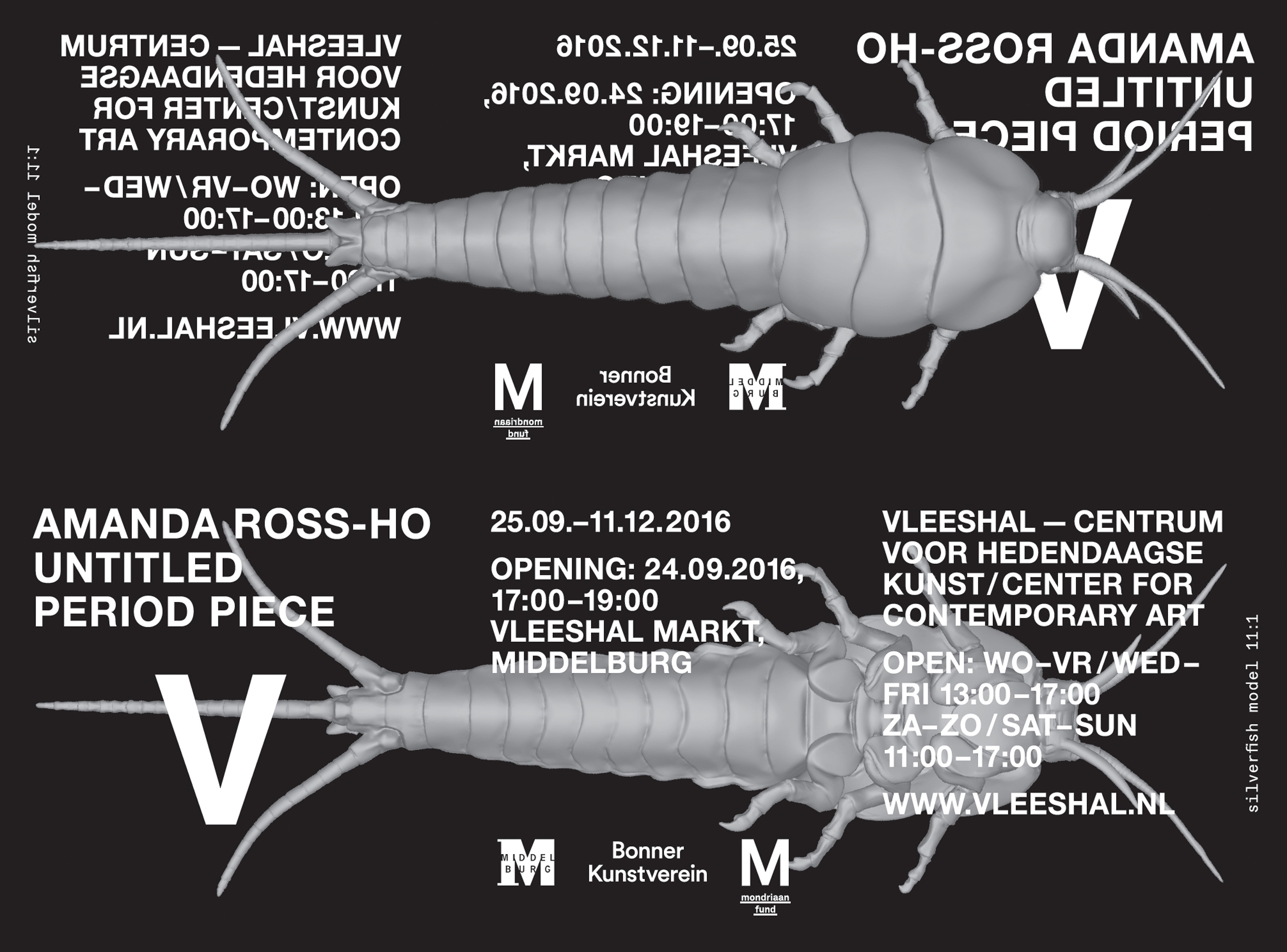 Invitation (front) | Untitled Period Piece | Maria Mitcheva