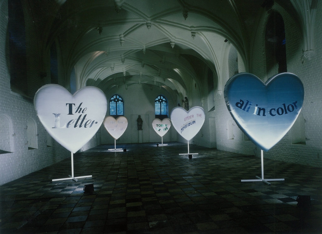 Dorry Sack, 'The Letter', 1990. Exhibition overview. Photo: Wim Riemens | The Letter | Dorry Sack