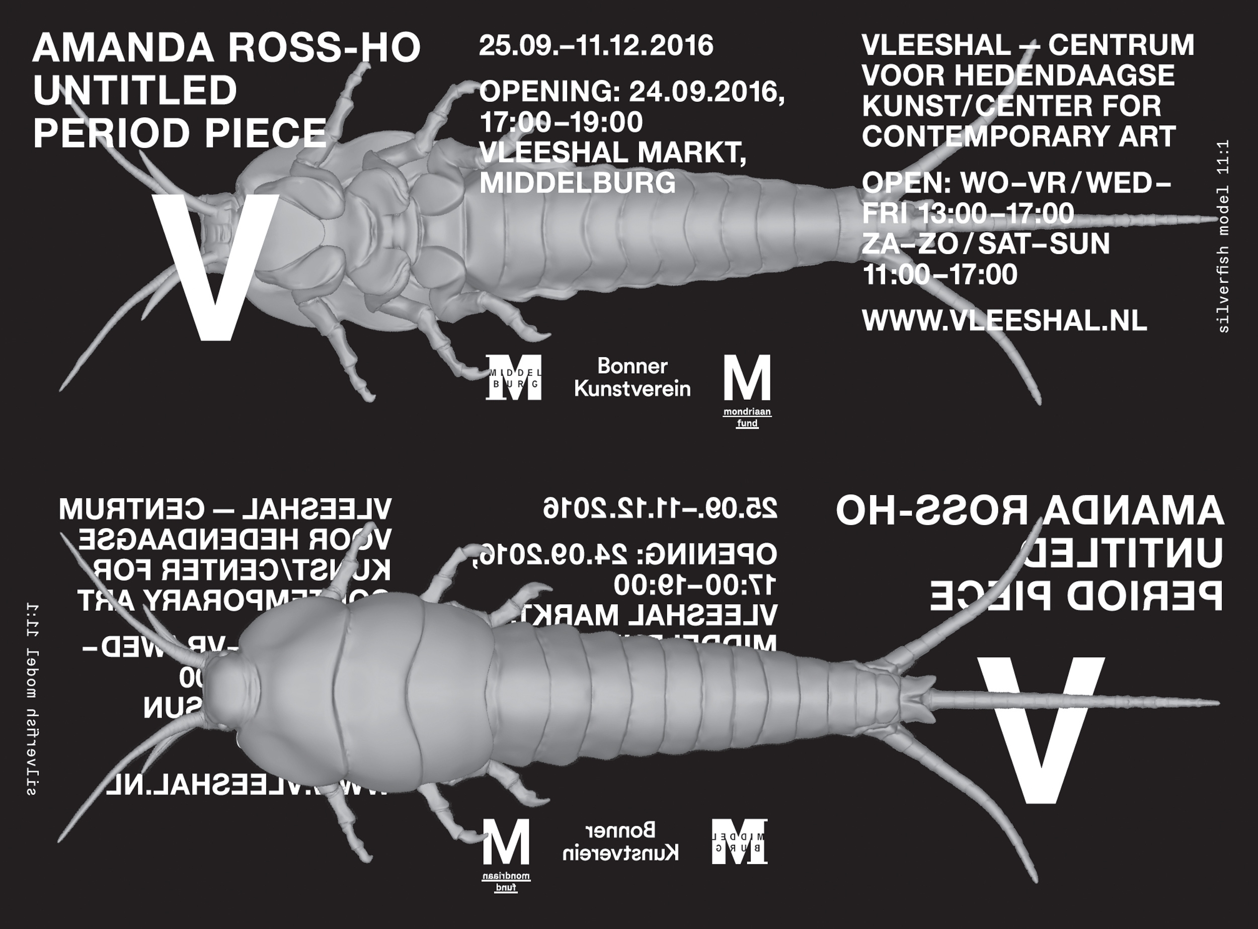 Invitation (back) | Untitled Period Piece | Maria Mitcheva