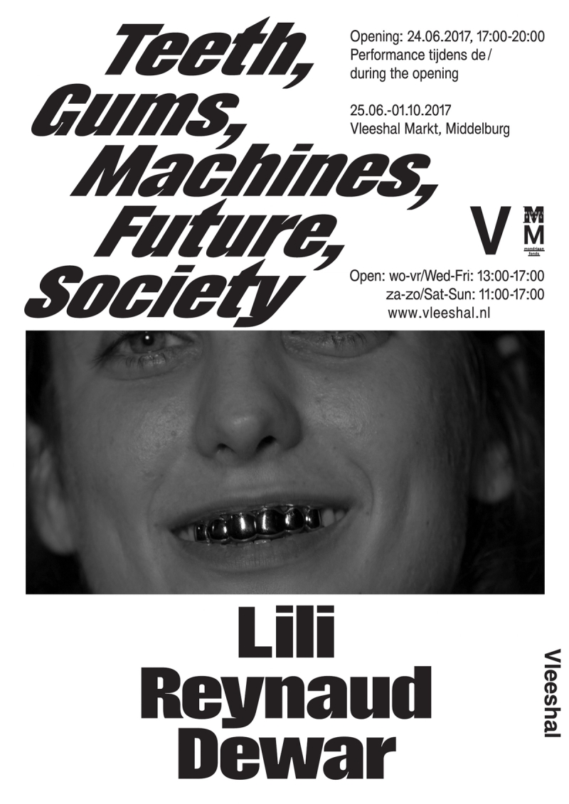 Poster (A3) | Teeth, Gums, Machines, Future, Society | Jungmyung Lee