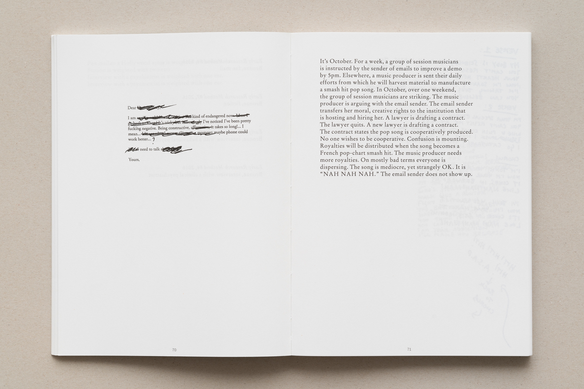 On False Tears and Outsourcing | Cally Spooner | Photo: Gunnar Meier