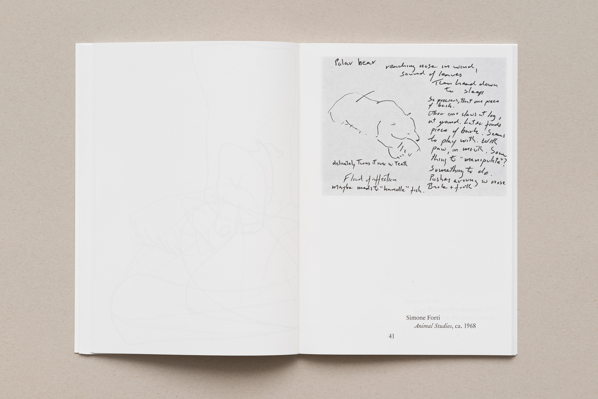 The Bear in the Mirror | Simone Forti | Photo: Gunnar Meier