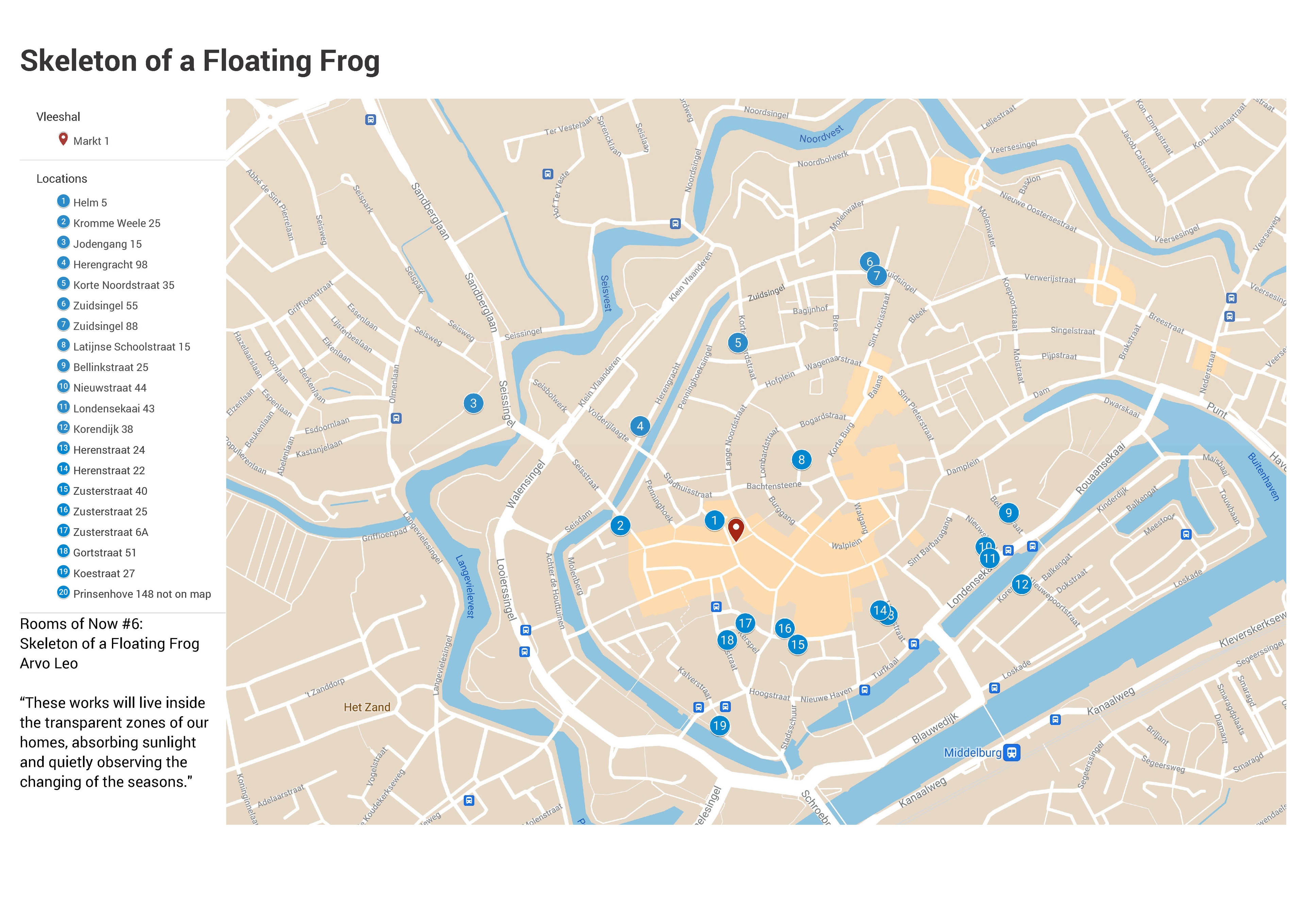Skeleton of a Floating Frog | Arvo Leo