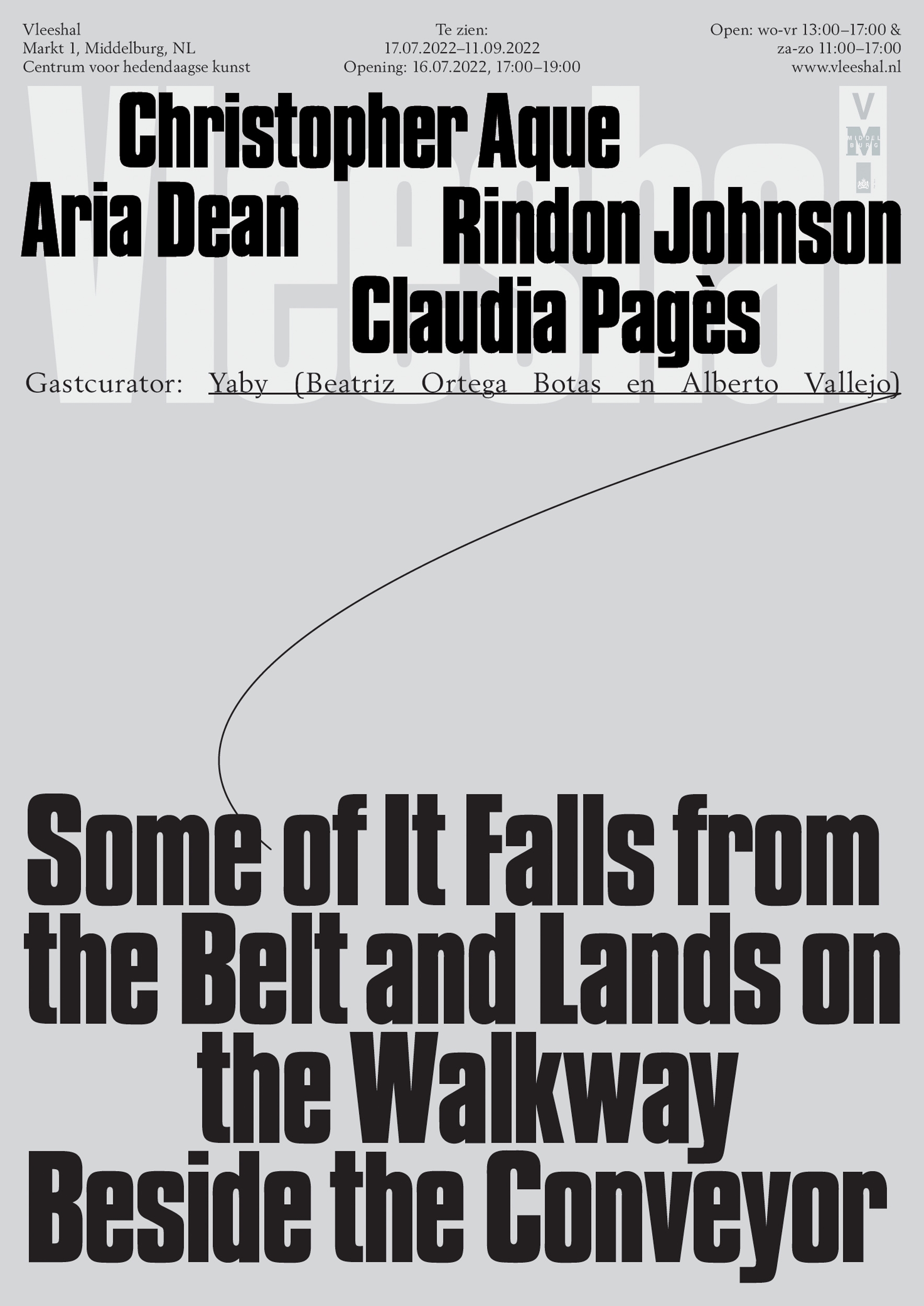 Poster (A3) | Some of It Falls (...) | Vennica Sidibanga Kaseye