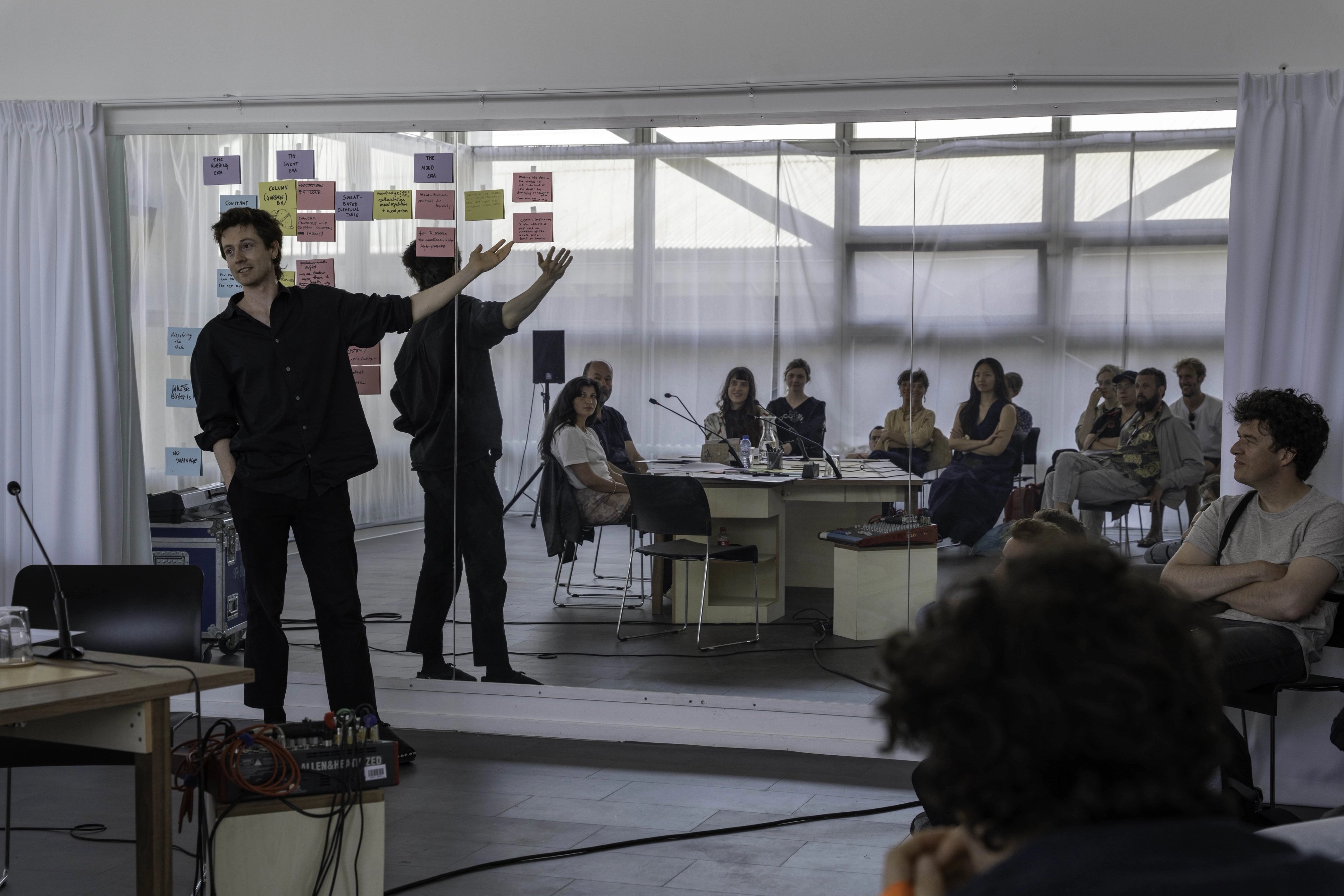 Dead Minutes live at Rijksakademie Open Studios, Amsterdam NL 2023. Photo Credit: Özgür Atlagan | Oemoemenoe #8: Dead Minutes | Tom K. Kemp