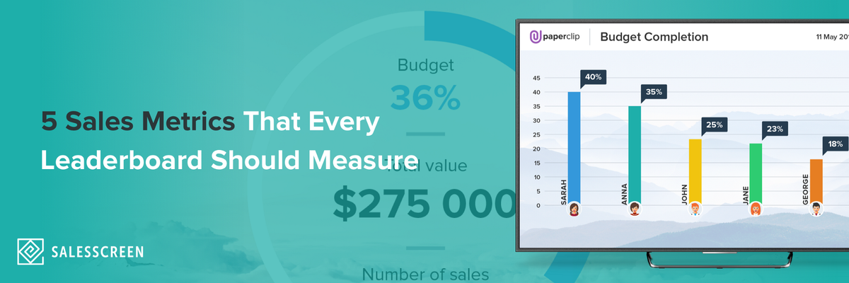 5 Sales Metrics Every Leaderboard Should Measure
