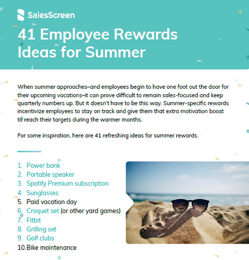 41 Summer Employee Rewards Ideas