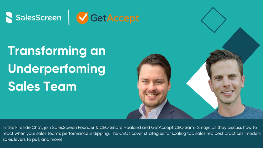 Transforming an Underperforming Sales Team