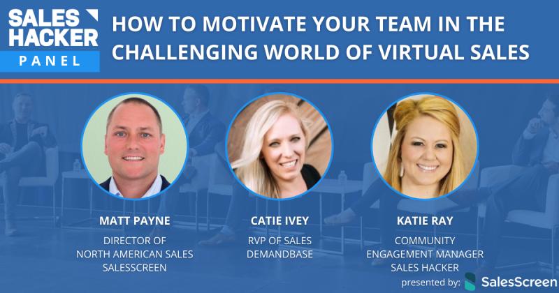 How To Motivate Your Team In The Challenging World Of Virtual Sales ...