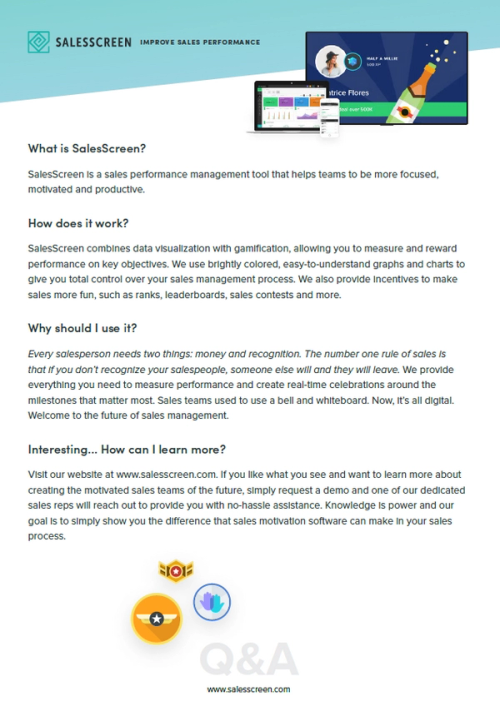 What and Why 1-Pager