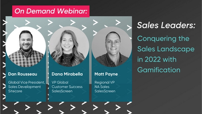 Conquer the Sales Landscape with Gamification