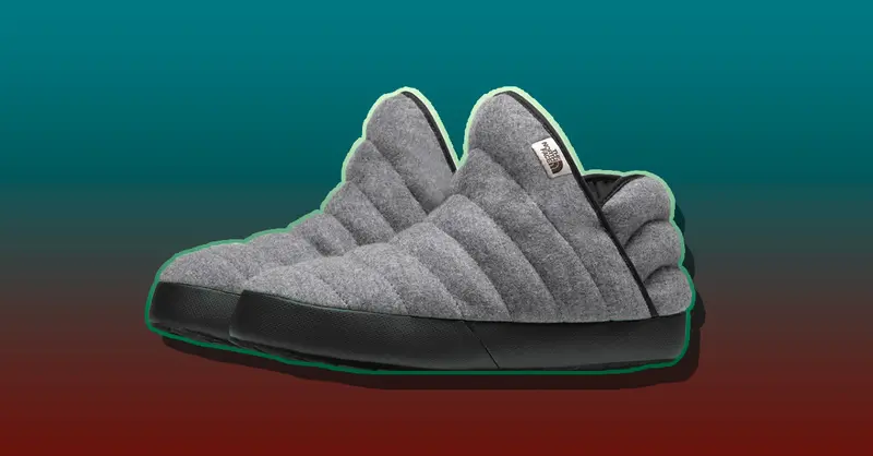 North Face's ThermoBall™ Traction Bootie is made from soft, sustainable merino wool for ultimate comfort.