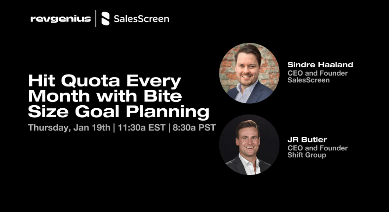 Hit Quota Every Month with Bite Size Goal Planning