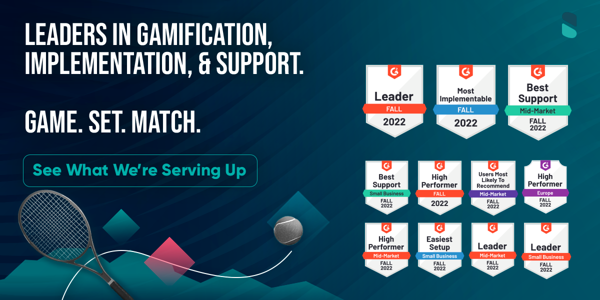 SalesScreen Leads Gamification, Implementation, & User Adoption in Fall G2 Report