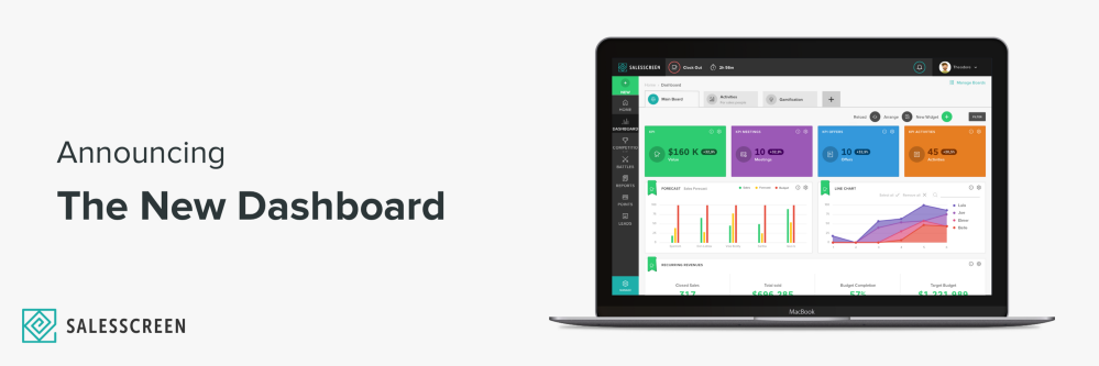Brand New Dashboard Design!