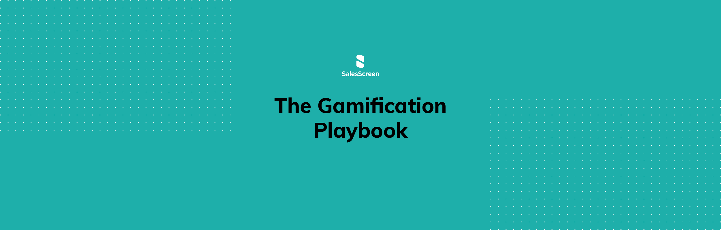 The Gamification Playbook | Resources | SalesScreen