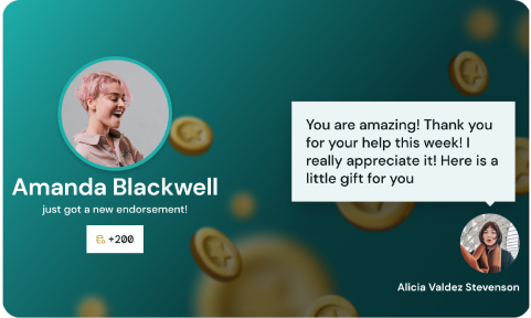 SalesScreen Endorsement Screenshot