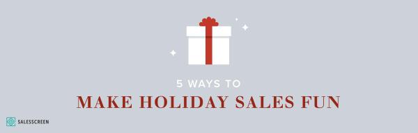 Spice Up the Holidays With Sales Gamification