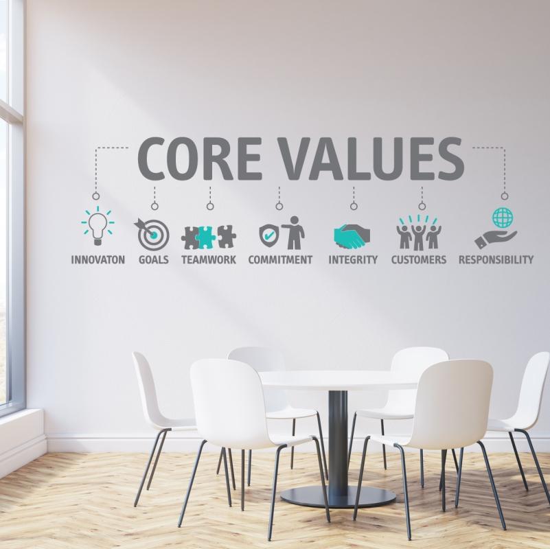 Company Values: More Than Words on a Wall