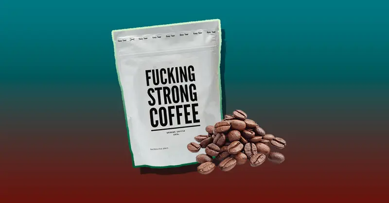 F*cking Strong Coffee is a complex 250g blend of Brazilian and Honduran Arabica Coffee, packed and roasted at its facilities in London