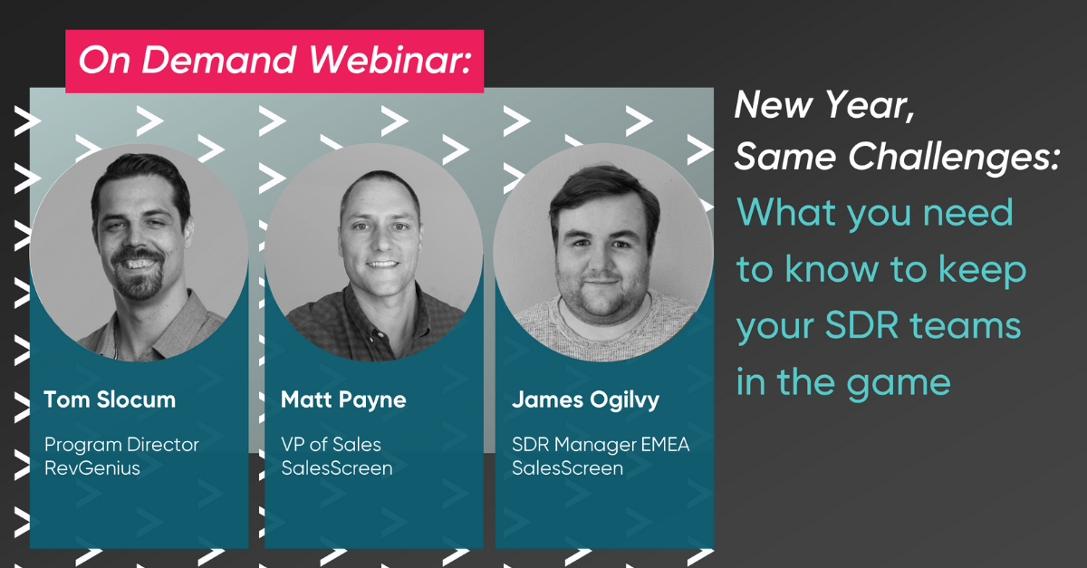 New Year, Same Challenges: What You Need to Know to Keep Your SDR Teams in the Game