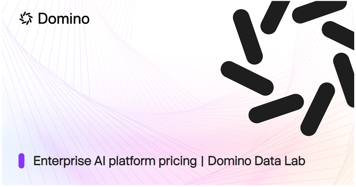 Enterprise AI platform pricing | Domino Data Lab
