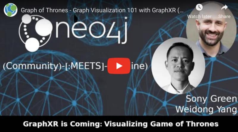 Graph visualization 101 with GraphXR
