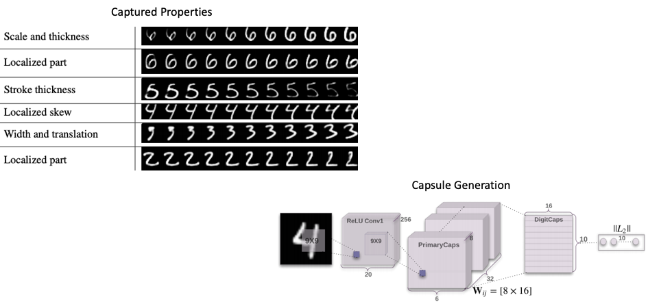 Capture properties and capsule generation diagrams