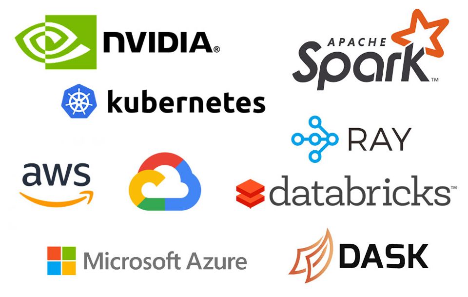 Compute infrastructure and frameworks logos