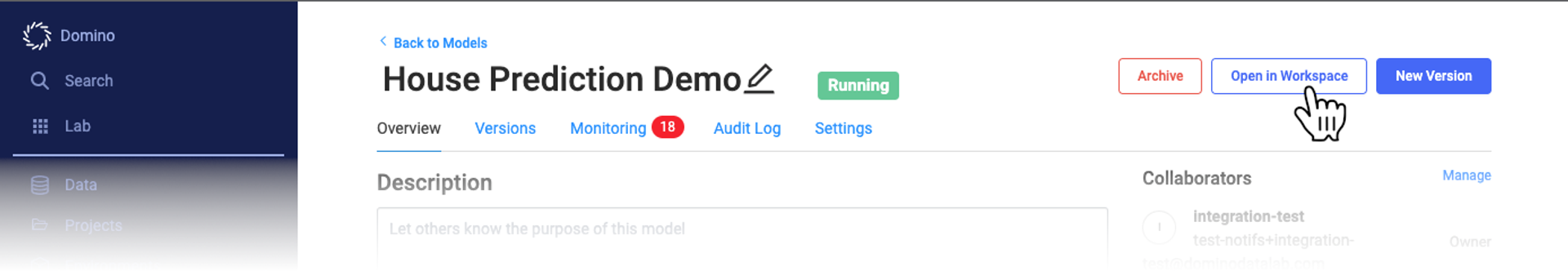 Easily recreate a workspace