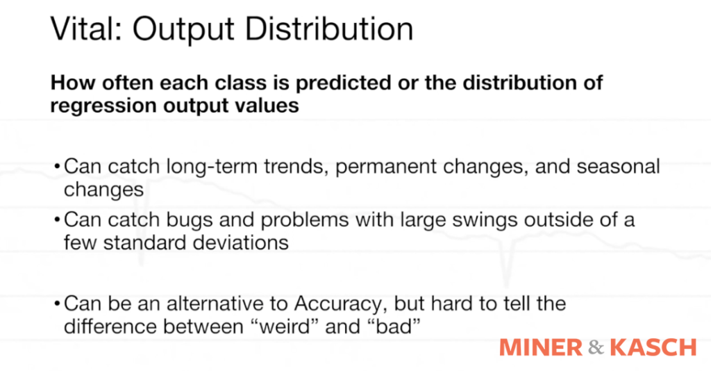 Vital: Output Distribution