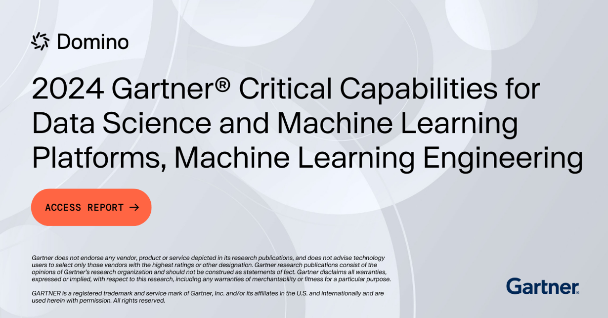 52+ Domino Data Lab Gartner, This marks the second consecutive year
