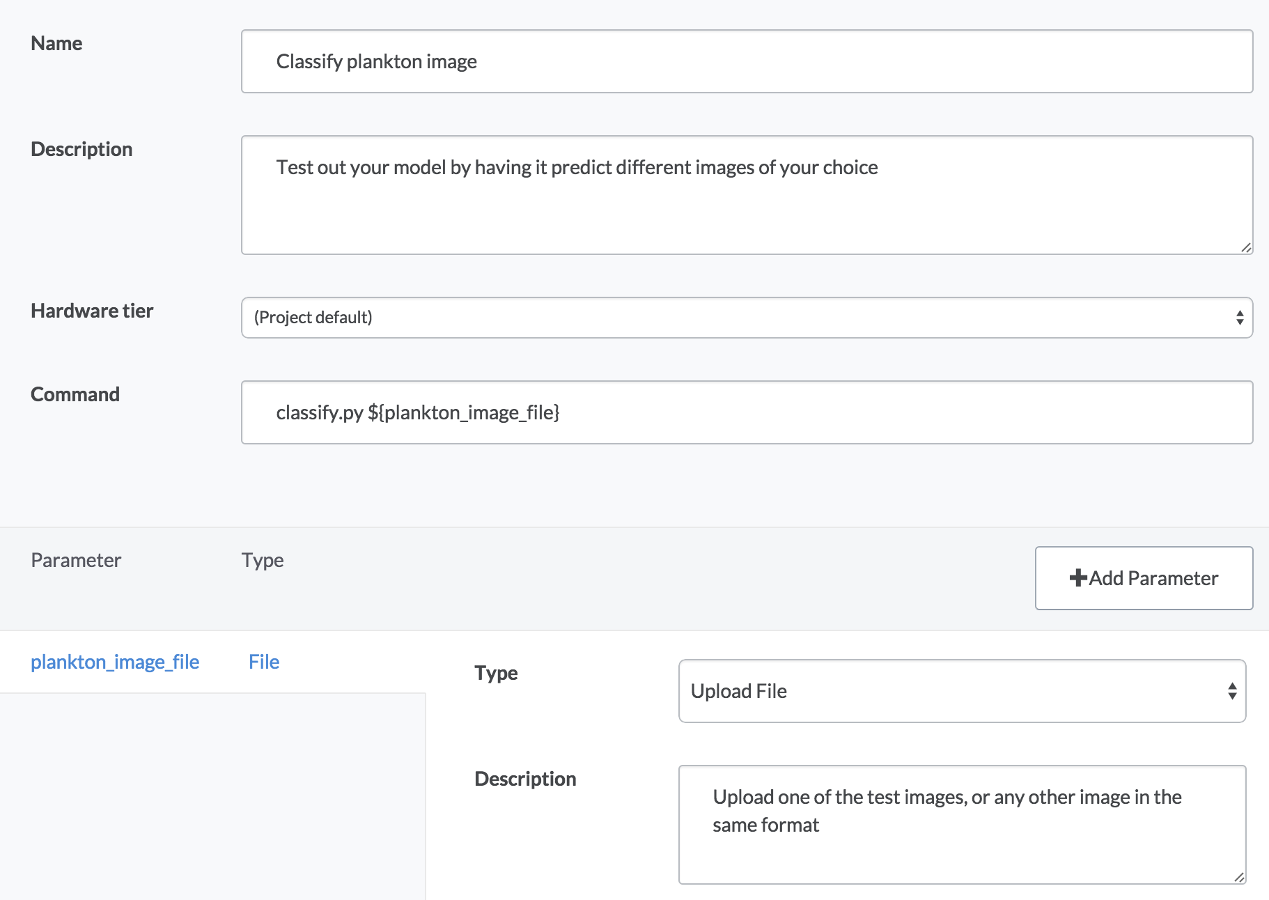 Building a launcher to expose a UI web form