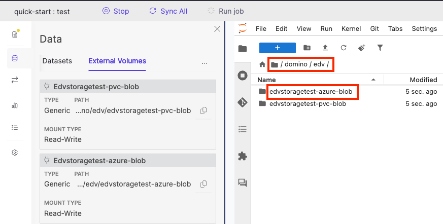 Validating EDV in Workspace