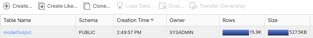 SQL Browser table with if_exists argument specified