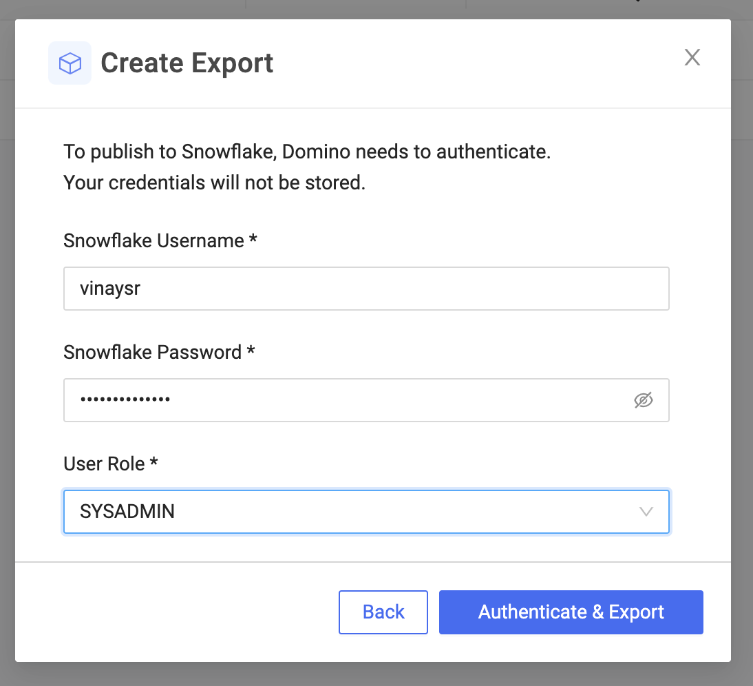 Snowflake7.1_Create_Export
