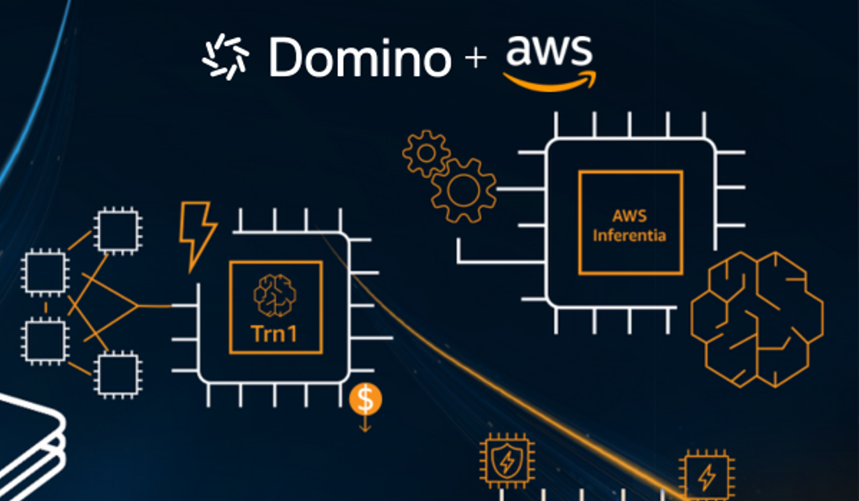 Lower inference costs with Domino, Amazon SageMaker, and AWS AI Chips