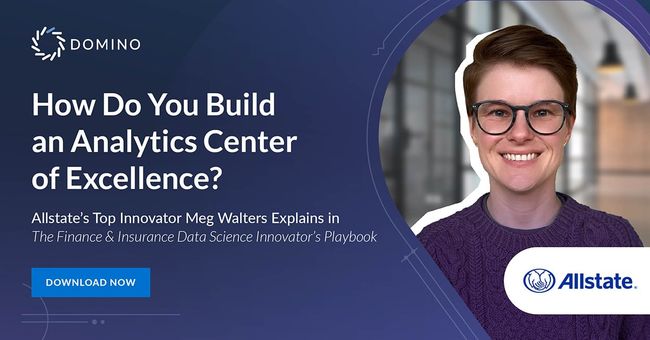 Meg Walters, Allstate in the Finance and Insurance Data Science Innovators Playbook