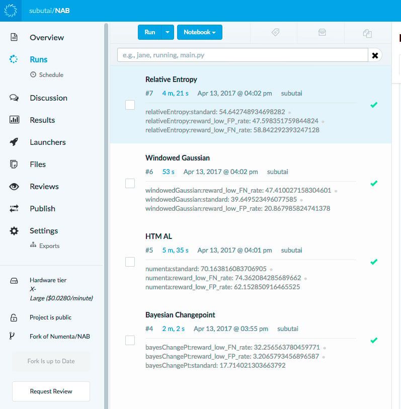 Using Domino to Perform Benchmark Tests