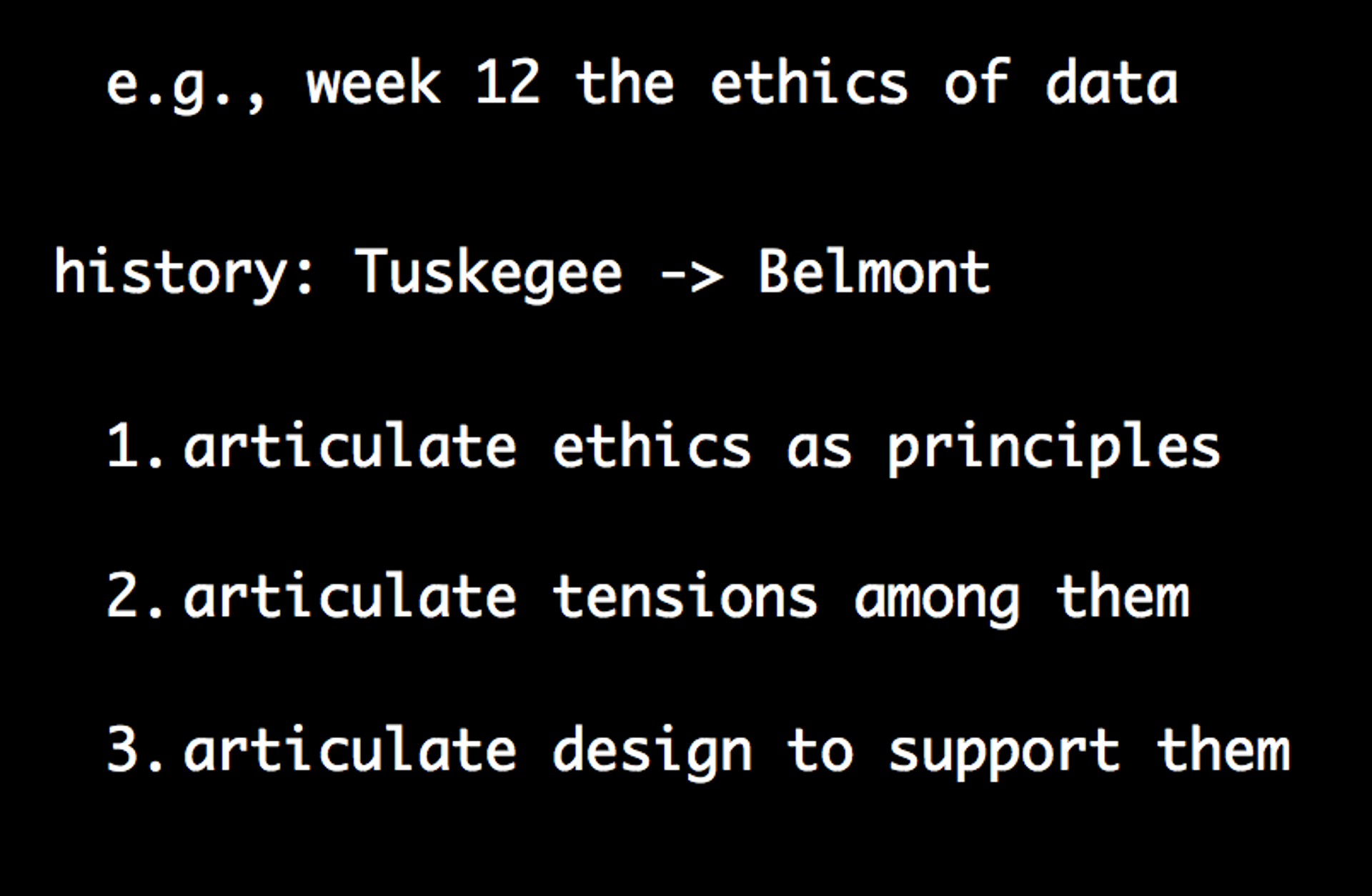 week 12 the ethics of data