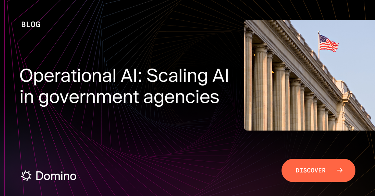 Operational AI: Scaling AI in government agencies | Domino Data Lab