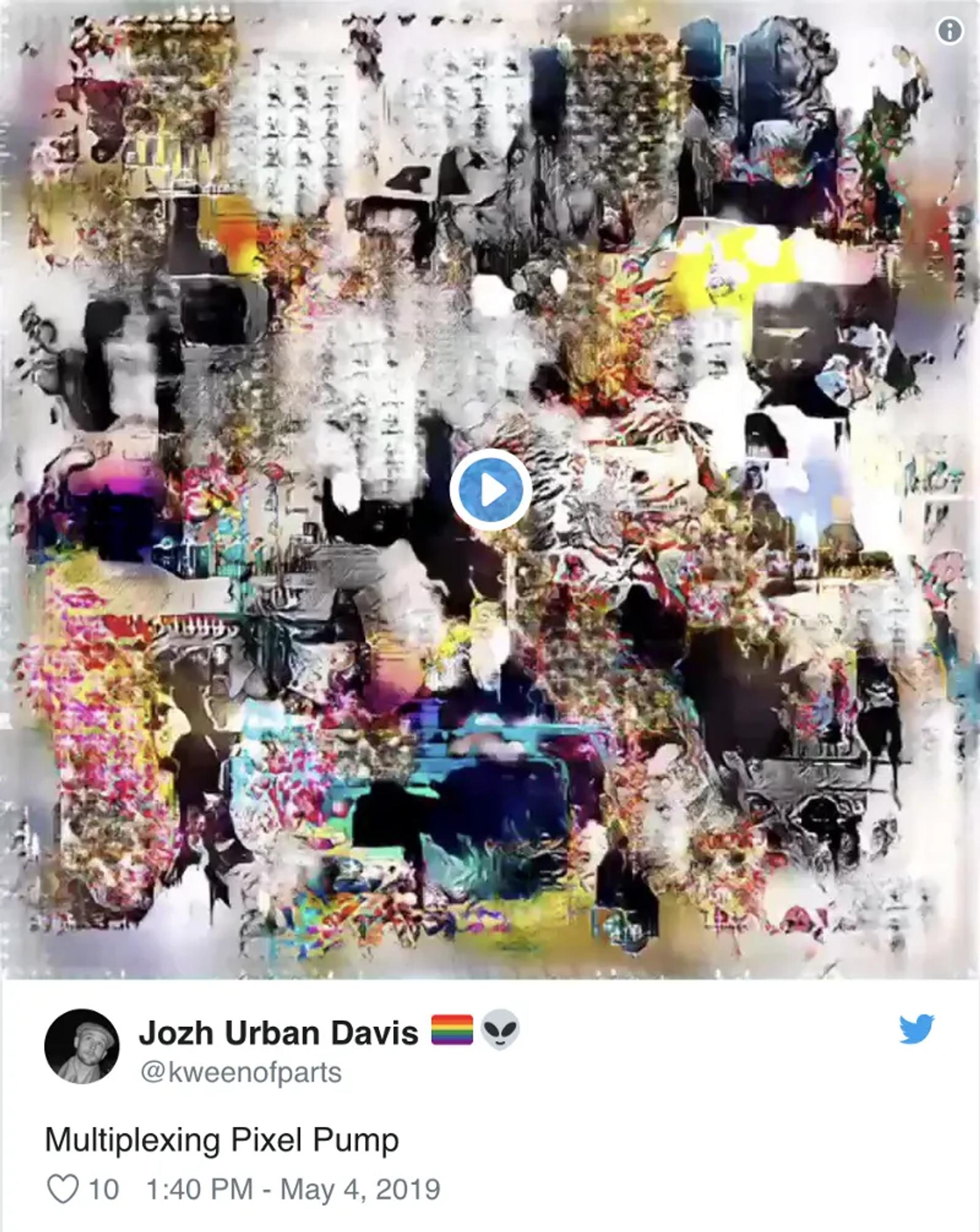 Multiplexing Pixel Pump