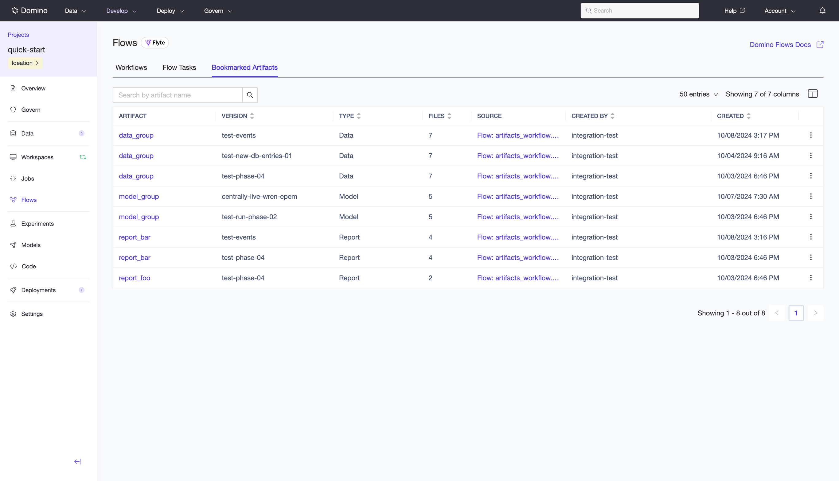 New enhancements to Domino Flows | Domino Data Lab