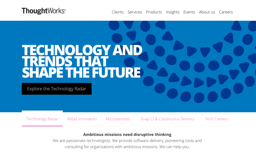 ThoughtWorks website