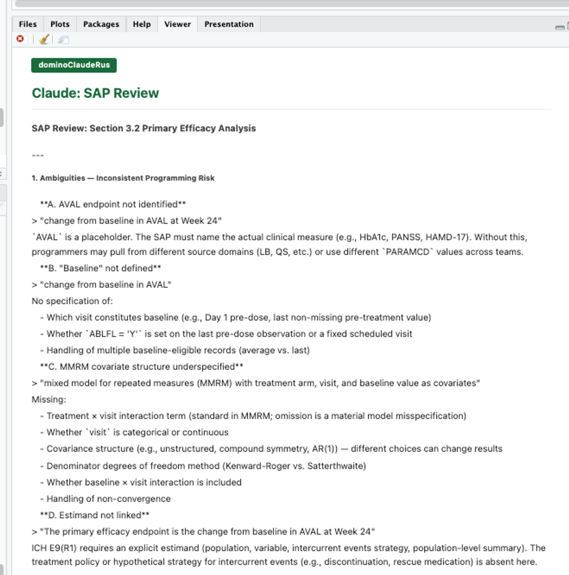 SAP review