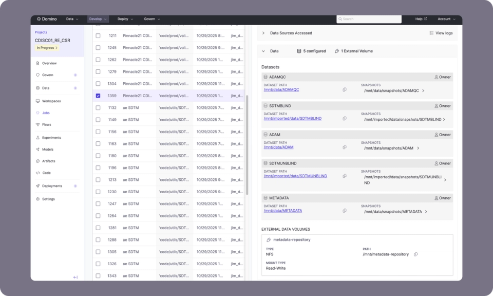 Built-in traceability