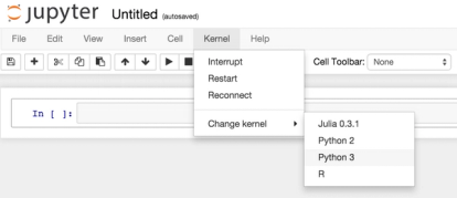 Python 3 Support in Jupyter